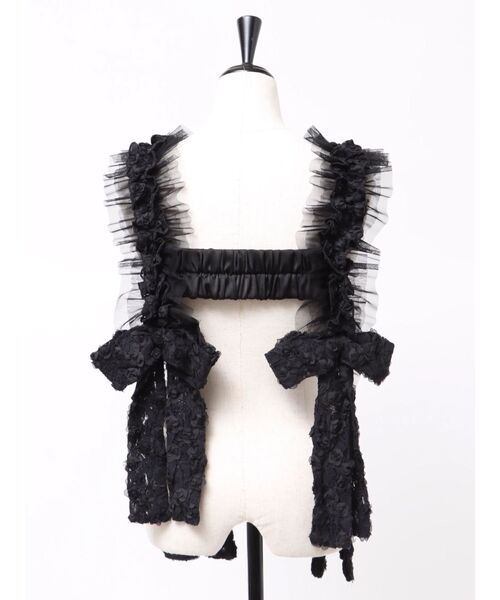 jouetie（ジュエティ）の「レースリボンハーネス（ベルト・レディース・オフホワイト/ブラック・FREE）」の20枚目の写真