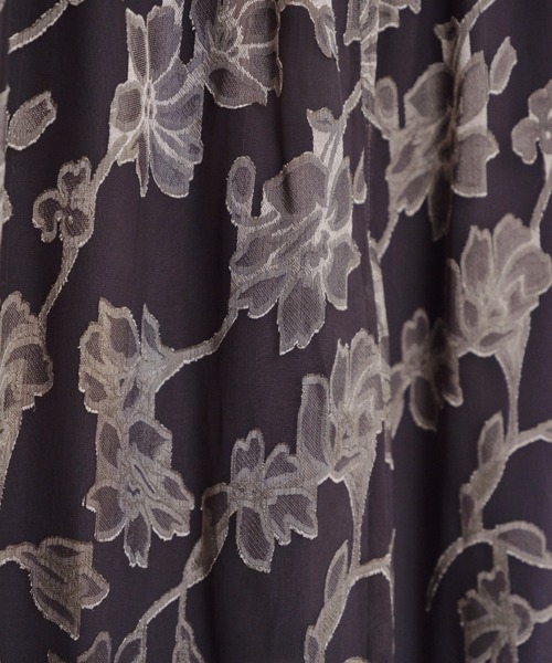 Shelly island（シェリーアイランド）の「オーガンジーイージーパンツ（その他パンツ・レディース・チャコールグレー/ホワイト・FREE）」の17枚目の写真