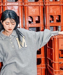 niko and... | [MODE NORM CORE] スウェットロゴポロプルオーバー(スウェット)