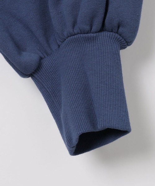 niko and...（ニコアンド）の「[MODE NORM CORE] スウェットロゴポロプルオーバー（スウェット・レディース・ネイビー/グレー/オフホワイト・LARGE/MEDIUM）」の10枚目の写真