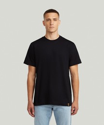 G-STAR | GS-01 T-Shirt/ベーシックデザインハイクオリティーワンポイントレギュラーTシャツ(Tシャツ/カットソー)