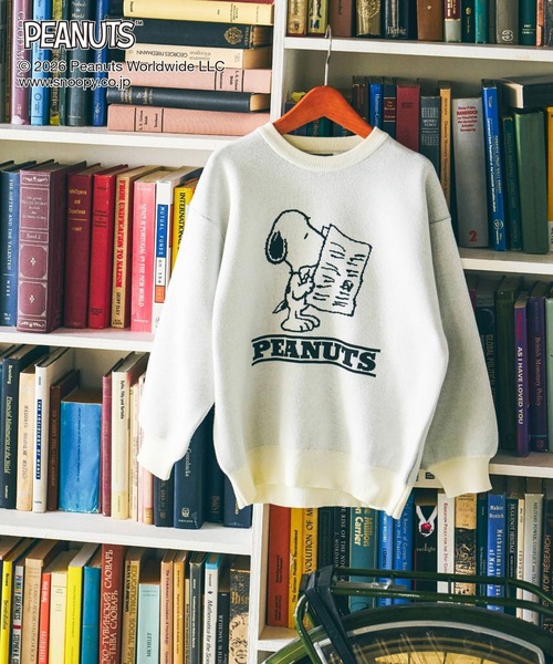 GLOBAL WORK(グローバルワーク)の「PEANUTS/スウェットライクニットプルオーバー/633929(ニット/セーター・キッズ・イエロー/アイボリー・160cm/150cm/140cm/130cm)」の20枚目の写真