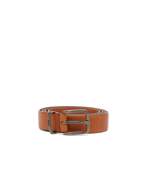 DIESEL(ディーゼル)の「ウィメンズ レザーベルト B-BISCOTTO W KNOT 25(ベルト・レディース・ライトブラウン/ブラック・90/80/85/75/70)」の3枚目の写真