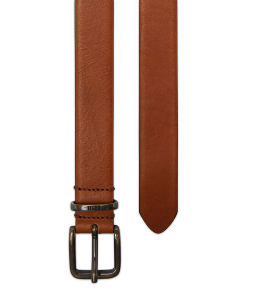 DIESEL(ディーゼル)の「ウィメンズ レザーベルト B-BISCOTTO W KNOT 25(ベルト・レディース・ライトブラウン/ブラック・90/80/85/75/70)」の4枚目の写真