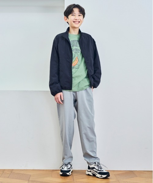 MPS（エムピーエス）の「【MPS】ストレッチテーパードパンツ (キッズ / 子供服 / ズボン / ウエストゴム / 伸縮性 / 通園通学 / 男女兼用 / 長ズボン)（その他パンツ・キッズ・ブラック/ブルー/グレー・110/160/120/130/140/150）」の14枚目の写真