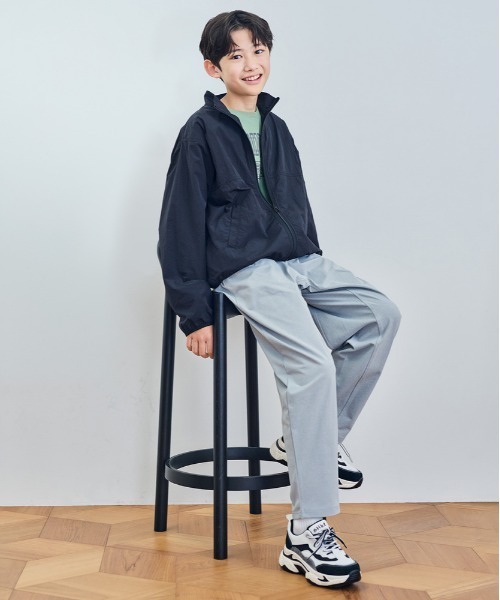 MPS（エムピーエス）の「【MPS】ストレッチテーパードパンツ (キッズ / 子供服 / ズボン / ウエストゴム / 伸縮性 / 通園通学 / 男女兼用 / 長ズボン)（その他パンツ・キッズ・ブラック/ブルー/グレー・110/160/120/130/140/150）」の15枚目の写真