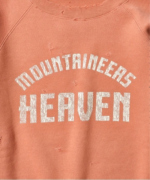MOUNTAIN RESEARCH（マウンテンリサーチ）の「【MOUNTAIN RESEARCH】マウンテンリサーチ Damaged Sweat Crew（スウェット・メンズ・ブルー/オレンジ系その他/イエロー・MEDIUM/XX-LARGE/LARGE）」の6枚目の写真