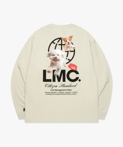 LMCの「FLYING PUPPY LONG SLV TEE sand(Tシャツ/カットソー・レディース・その他・S/M/L/XL)」の6枚目の写真