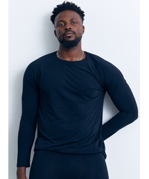 AIRIT（アイリット）の「ソフトウォームインナーティーシャツ AM1213 BK（その他トップス）」