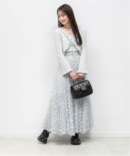 RANDA（ランダ）の「2WAY ビジューパーツキルティングハンドバッグ（ハンドバッグ・レディース・ピンク/ブラック/アイボリー・FREE）」の10枚目の写真