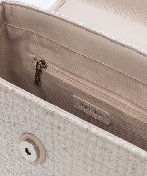 RANDA（ランダ）の「2WAY ビジューパーツキルティングハンドバッグ（ハンドバッグ・レディース・ピンク/ブラック/アイボリー・FREE）」の22枚目の写真