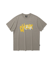 GHOST STAR LOGO TEE_BROWN(NG2EMUT529A)