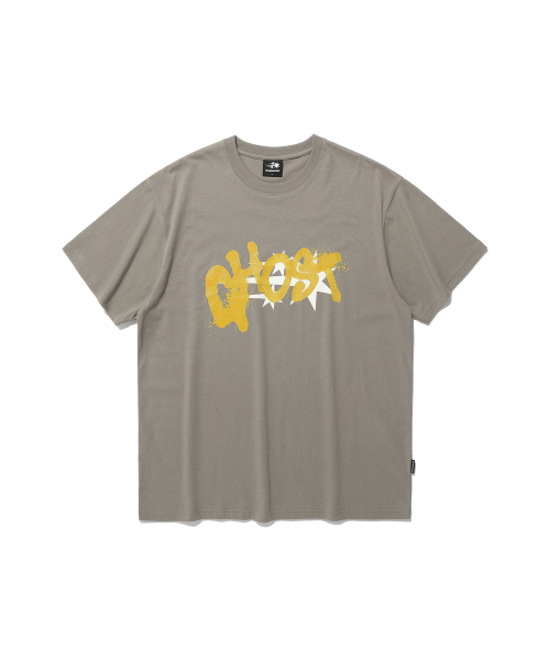 NICE GHOST CLUB(ナイスゴーストクラブ)の「GHOST STAR LOGO TEE_BROWN(NG2EMUT529A)(Tシャツ/カットソー・レディース・ブラウン・S/M/L)」の1枚目の写真