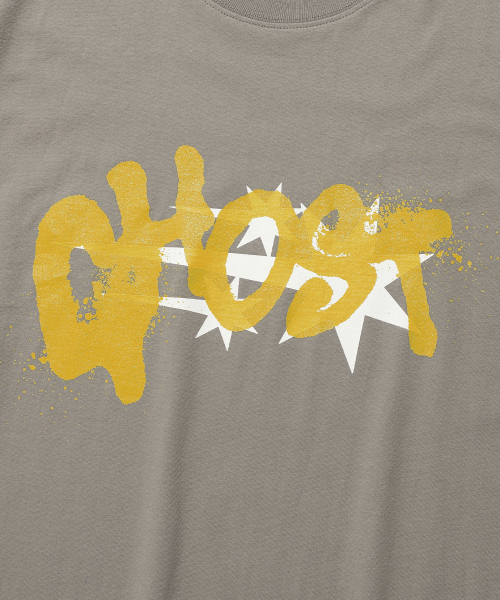 NICE GHOST CLUB(ナイスゴーストクラブ)の「GHOST STAR LOGO TEE_BROWN(NG2EMUT529A)(Tシャツ/カットソー・レディース・ブラウン・S/M/L)」の4枚目の写真