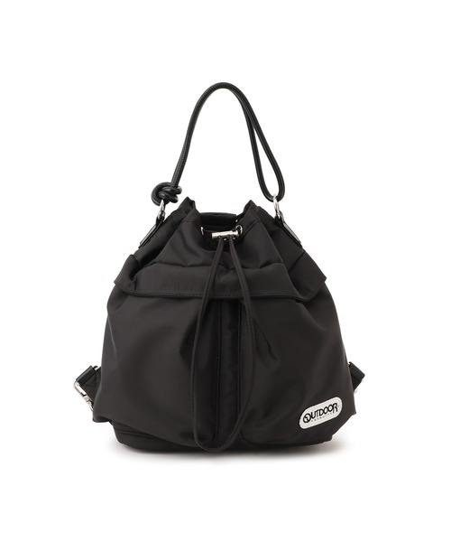 OUTDOOR PRODUCTS（アウトドアプロダクツ）の「【OUTDOOR PRODUCTS for SALON】別注ミニリュック（バックパック/リュック・レディース・ブラック/ベージュ・FREE）」の18枚目の写真