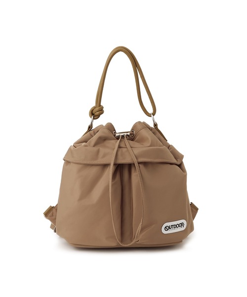 OUTDOOR PRODUCTS（アウトドアプロダクツ）の「【OUTDOOR PRODUCTS for SALON】別注ミニリュック（バックパック/リュック・レディース・ブラック/ベージュ・FREE）」の19枚目の写真