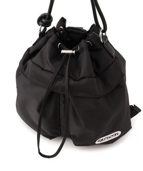 OUTDOOR PRODUCTS(アウトドアプロダクツ)の「【OUTDOOR PRODUCTS for SALON】別注ミニリュック(バックパック/リュック・レディース・ブラック/ベージュ・FREE)」の22枚目の写真