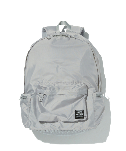 suade（スエード）の「RIPSTOP DAYPACK [LIGHT GRAY]（バックパック/リュック・レディース・その他・FREE）」の3枚目の写真