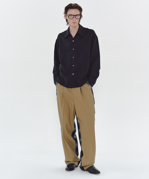 MMIC(エムエムアイシー)の「YVES SHIRT (BLACK)(シャツ/ブラウス・メンズ・その他・M/L/XL)」の8枚目の写真