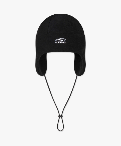 LMCの「OVAL GLOBE FLEECE EARFLAP BEANIE black（ニットキャップ/ビーニー・レディース・その他・ONE SIZE）」の4枚目の写真