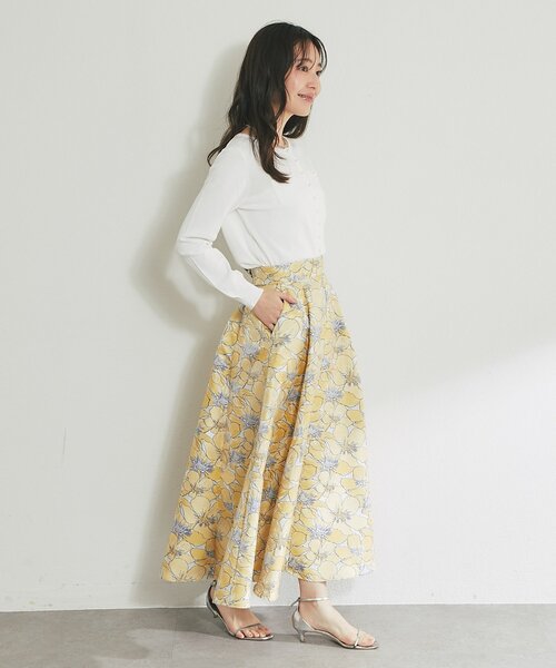 La boutique BonBon（ラブティックボンボン）の「【シリーズ累計お気に入り数1.5万突破！接触冷感・UVカット】クールタッチUVパール釦カーディガン（カーディガン/ボレロ・レディース・ピンク/ネイビー/ホワイト/イエロー・FREE）」の9枚目の写真