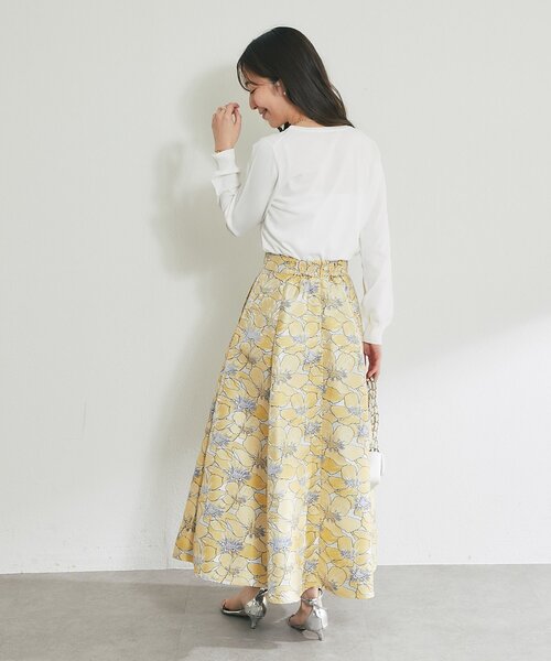 La boutique BonBon（ラブティックボンボン）の「【シリーズ累計お気に入り数1.5万突破！接触冷感・UVカット】クールタッチUVパール釦カーディガン（カーディガン/ボレロ・レディース・ピンク/ネイビー/ホワイト/イエロー・FREE）」の10枚目の写真