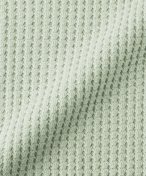 無印良品（ムジルシリョウヒン）の「婦人　ざっくり編んだ　ロングパンツ（ルームウェア/パジャマ・レディース・アイボリー/ブラック/グリーン系・S/M/L/XL）」の6枚目の写真