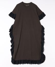 GO TO HOLLYWOOD（ゴートゥーハリウッド）の「Cotton Jersey Ruffled Dress（ドレス）」