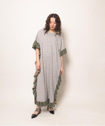 GO TO HOLLYWOOD（ゴートゥーハリウッド）の「Cotton Jersey Ruffled Dress（ドレス）」
