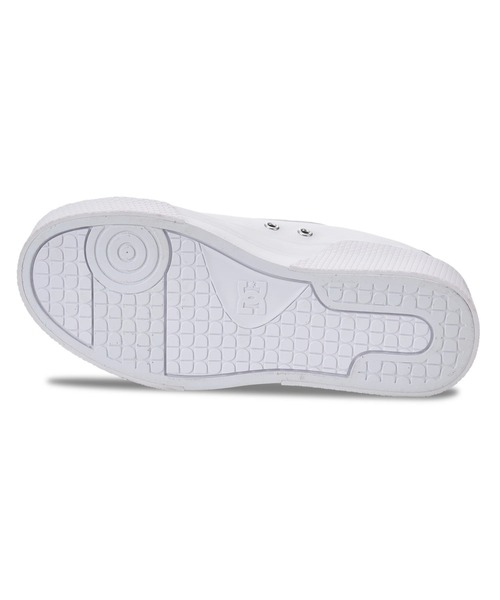 DC SHOES(ディーシーシューズ)の「DC SHOES ウィメンズ Ws CHELSEA LITE WEDG フットウェア スニーカー 【2026年春夏モデル】/ボリュームソール・厚底(スニーカー・レディース・ホワイト×ライトグレー・23cm/23.5cm/24cm/24.5cm/25cm)」の5枚目の写真