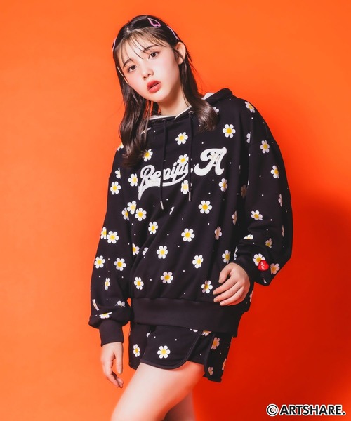 repipi armario（レピピ アルマリオ）の「【wiggle wiggle】フーディSETUP（セットアップ・キッズ・グレー/ブルー/ブラック・SMALL/MEDIUM/LARGE）」の8枚目の写真