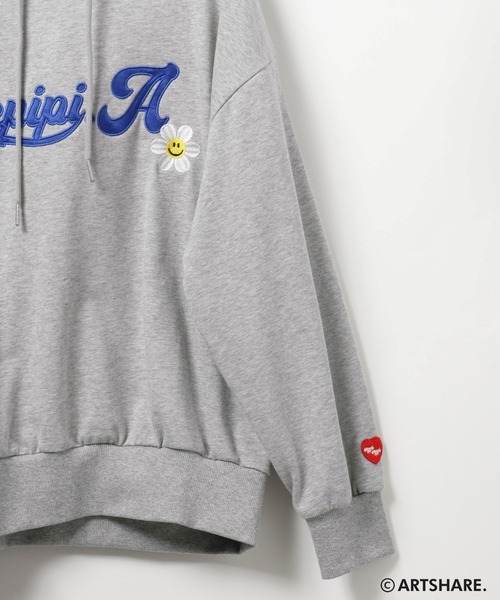 repipi armario（レピピ アルマリオ）の「【wiggle wiggle】フーディSETUP（セットアップ・キッズ・グレー/ブルー/ブラック・SMALL/MEDIUM/LARGE）」の15枚目の写真