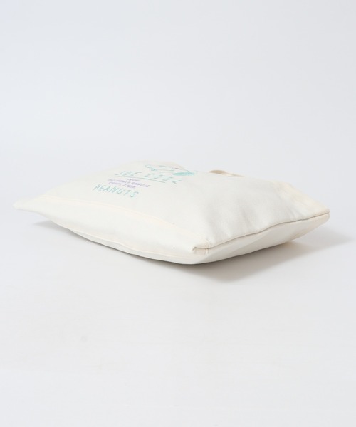 SNOOPY（スヌーピー）の「SNOOPY スヌーピー ミニレッスントート 刺繍（トートバッグ・レディース・ホワイト系2/ホワイト系3/ホワイト系1・FREE）」の19枚目の写真