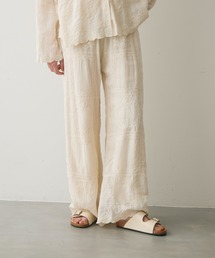 full/fill.（フルフィル）の「natural embroidery pants / ナチュラル刺繍パンツ（その他パンツ）」