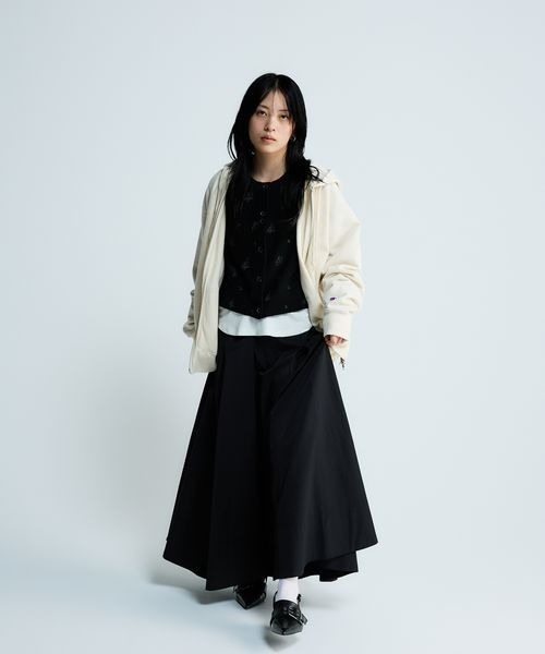 JEANASIS（ジーナシス）の「【Champion別注】リバースウィーブZIPパーカー/594293（パーカー・レディース・オートミール・FREE）」の16枚目の写真