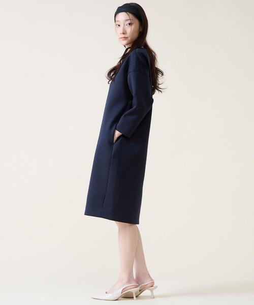 Tiara(ティアラ)の「バッグボタンダンボールワンピース(ワンピース・レディース・ブラック/ネイビー・FREE)」の14枚目の写真