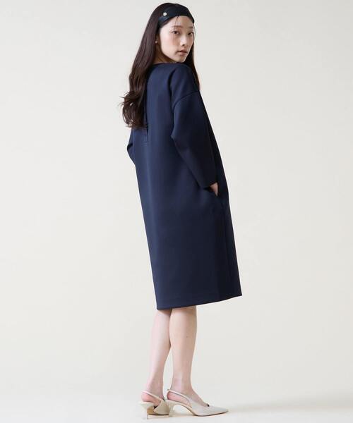 Tiara(ティアラ)の「バッグボタンダンボールワンピース(ワンピース・レディース・ブラック/ネイビー・FREE)」の10枚目の写真