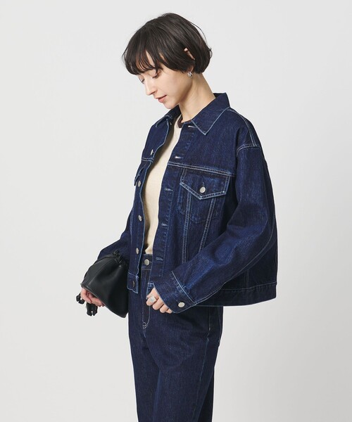 UNITED ARROWS（ユナイテッドアローズ）の「3rd デニムジャケット（デニムジャケット・レディース・ターコイズブルー系/ロイヤルブルー・36/38）」の15枚目の写真