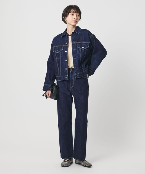 UNITED ARROWS（ユナイテッドアローズ）の「3rd デニムジャケット（デニムジャケット・レディース・ターコイズブルー系/ロイヤルブルー・36/38）」の16枚目の写真