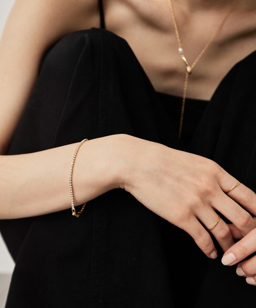 HANNE（アン）の「テニスブレスレット（ブレスレット・レディース・ゴールド/シルバー・FREE）」の5枚目の写真