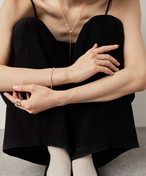 HANNE（アン）の「テニスブレスレット（ブレスレット・レディース・ゴールド/シルバー・FREE）」の4枚目の写真