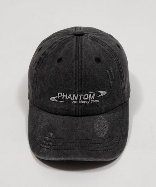 WEGO(ウィゴー)の「WEGO/PHANTOMロゴダメージキャップ(キャップ・レディース・その他1/スミクロ/ブラウン・FREE)」の13枚目の写真