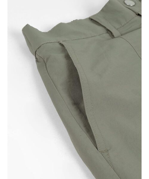 :ETHROF(イーサオブ)の「FAKE LAYERED CARGO WIDE PANTS(カーゴパンツ・レディース・カーキ/ブラック・MEDIUM)」の21枚目の写真