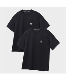 [2PACK] 190g シングル ザ レガシー 半袖Tシャツ (JR5TSU153BK)