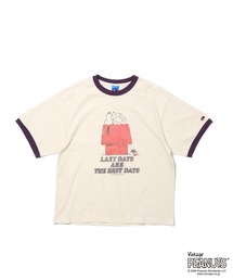 FTL x PEANUTS 19/-スラブ天竺4 / ピーナッツ コラボ 半袖Tシャツ / LAZY DAYS