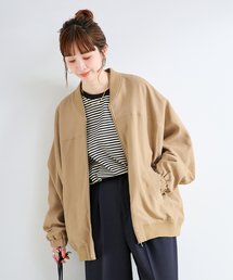 B.C STOCK | レーヨンツイルブルゾン(ブルゾン)