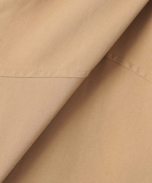 B.C STOCK(ベーセーストック)の「レーヨンツイルブルゾン(ブルゾン・レディース・ベージュ/ブラック・FREE)」の14枚目の写真