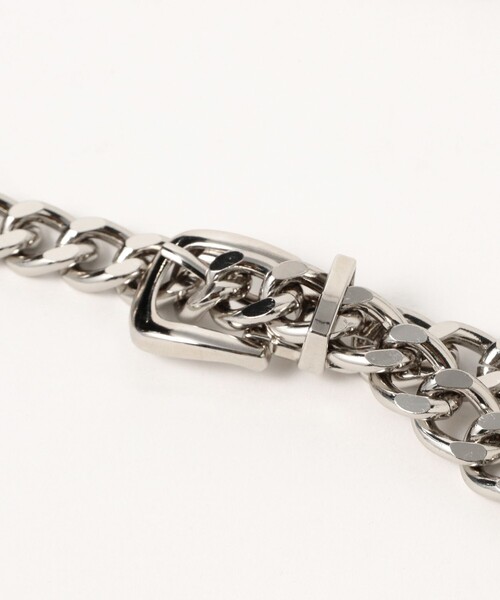 Ray BEAMS(レイビームス)の「チェーン ベルト(ベルト・レディース・シルバー・ONE SIZE)」の5枚目の写真