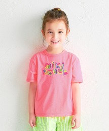 MIKI HOUSE（ミキハウス）の「【WEB限定】ネオンカラー半袖Tシャツ（Tシャツ/カットソー）」
