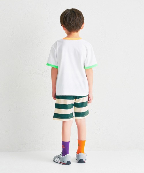 MIKI HOUSE(ミキハウス)の「【WEB限定】ネオンカラー半袖Tシャツ(Tシャツ/カットソー・キッズ・マルチ/ピンク/イエロー・90cm/80cm/130cm/120cm/110cm/100cm)」の16枚目の写真